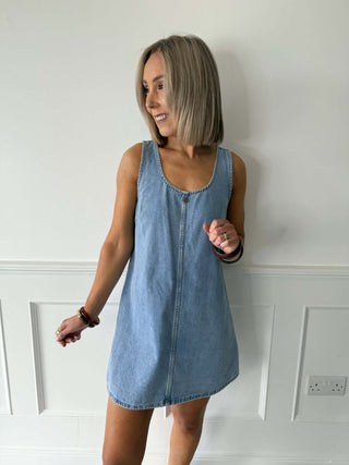 cara cara denim dress Sincerely Ours Denim Cara Dress