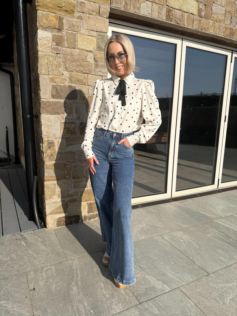 Dayna Blouse - Polka Dot