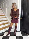 Kelly Skort - Burgundy