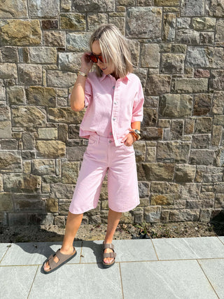 Sky Jorts - Pink