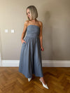 Thea Dress - Striped Navy