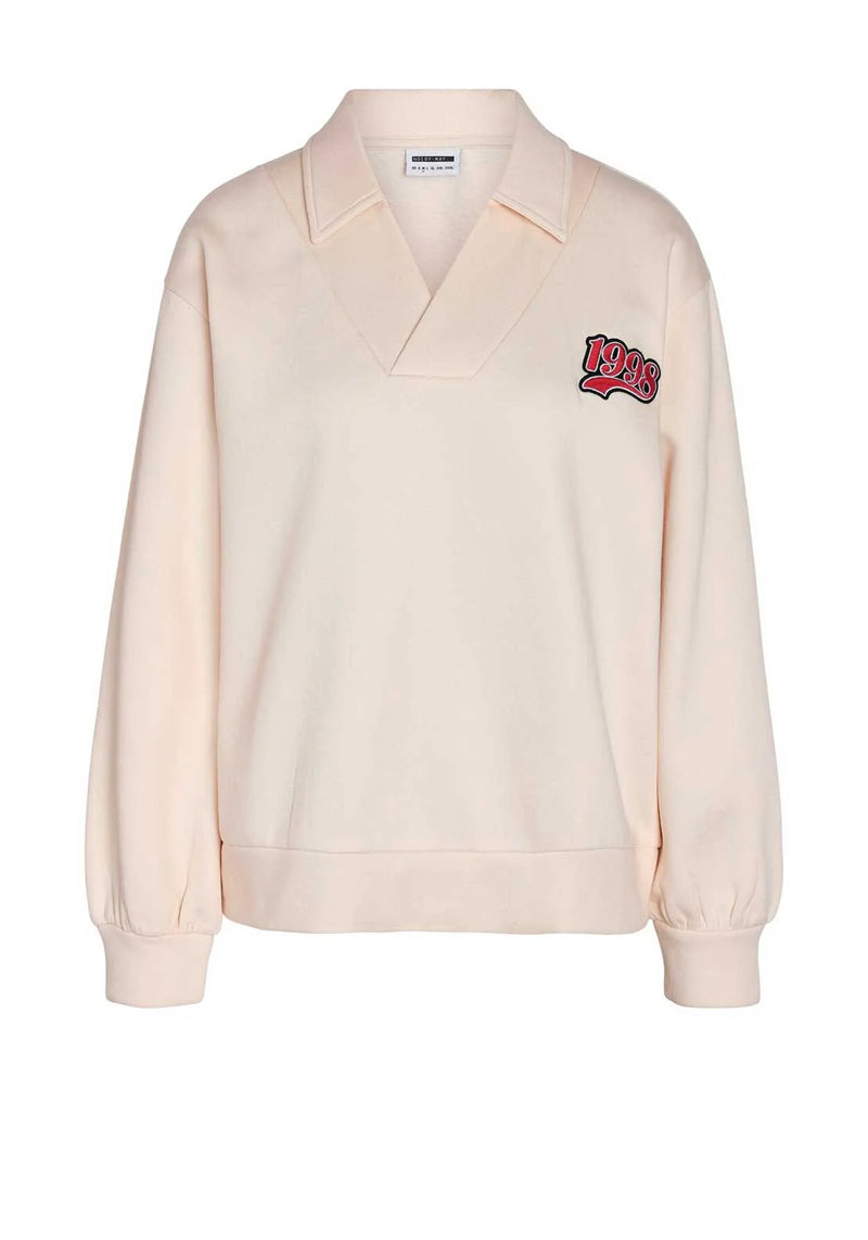 Believe Polo Sweater - Red Patch