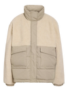 Cherry Mix Puffer Jacket - Birch Aluminum