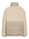 Cherry Mix Puffer Jacket - Birch Aluminum