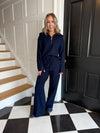 Mandi Half-Zip Knit Jumper - Navy