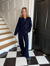Cassie Knit Trousers - Navy