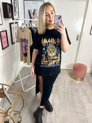 Def Leppard Licensed T-Shirt Hysteria '88 - Back Print