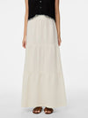 Sikka Maxi Skirt - Cloud Dancer