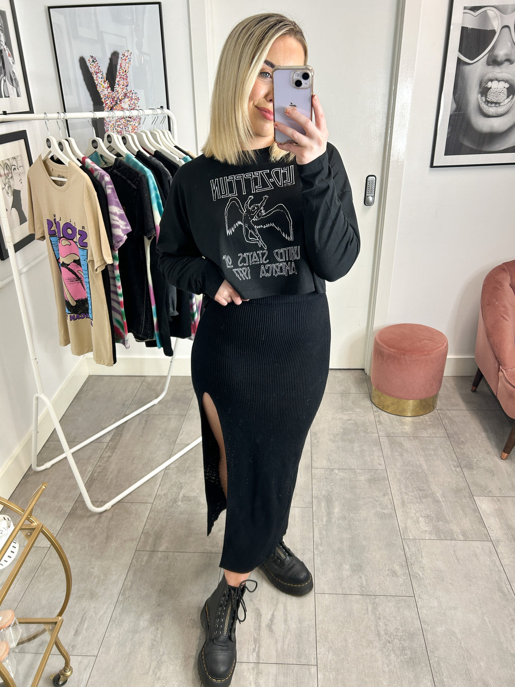 Led Zeppelin Licensed Top - Long Sleeve
