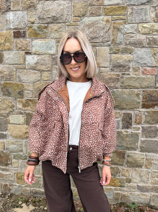 Phoenix Bomber Jacket - Bambi