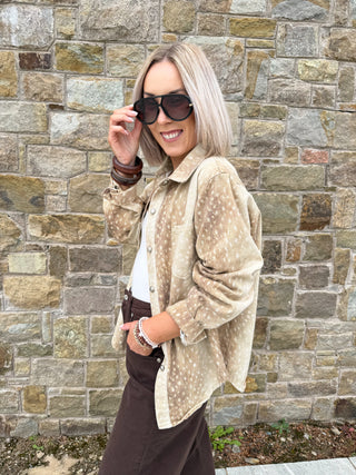 Lennox Denim Shacket - Bambi