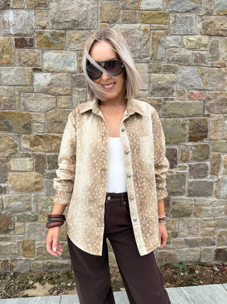 Lennox Denim Jacket - Bambi