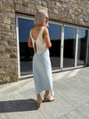 Noel V-Neck Knit Vest - Birch