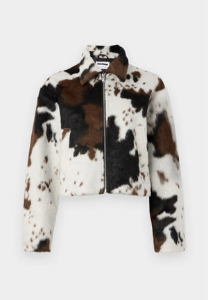 Cole Jacket - Cow Print