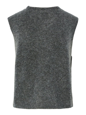 Jiko Knitted Tank - Medium Grey