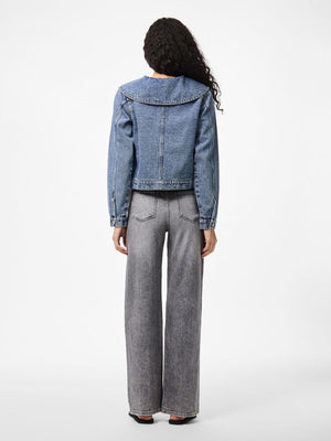 Ally Denim Jacket - Light Blue Denim
