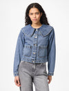 Ally Denim Jacket - Light Blue Denim