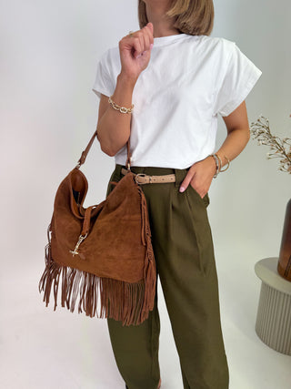 Colera Ankle Pants - Dark Olive