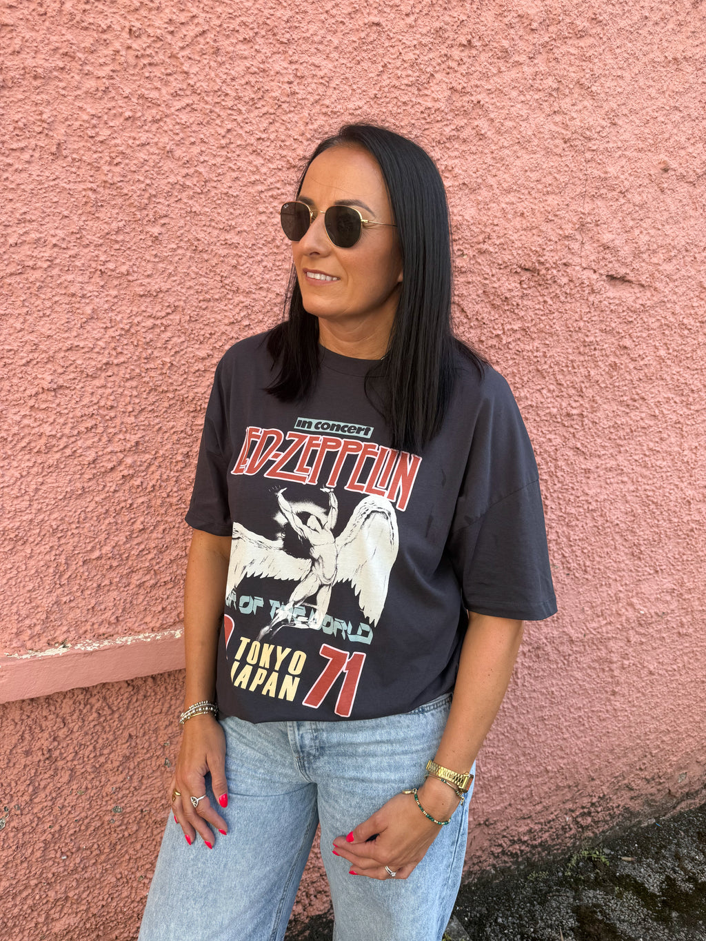 Led Zeppelin Licensed T-Shirt - Tour Of The World