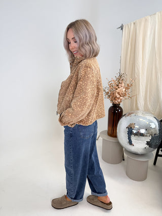 Brandi Bomber Jacket - Bambi