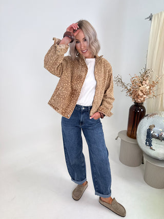 Brandi Bomber Jacket - Bambi