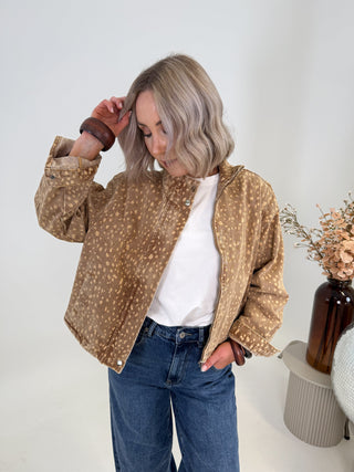Brandi Bomber Jacket - Bambi