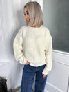 Mora Patchwork Knit - Cream