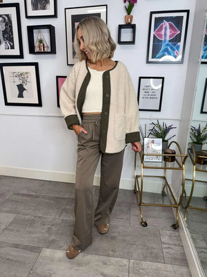 Teddi Borg Jacket - Khaki