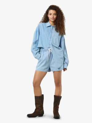 Katri Denim Shirt - Striped
