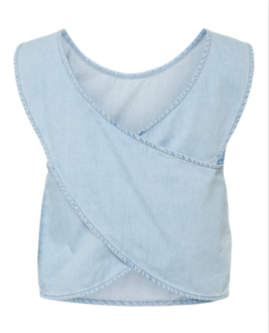 Smidi Denim Top - Light Blue Denim