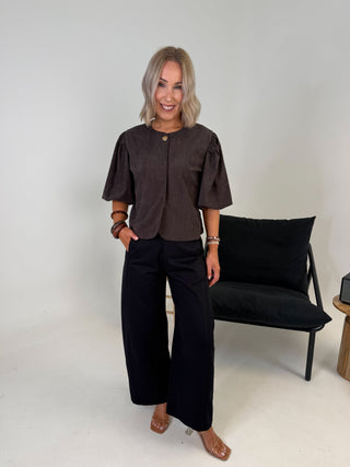 Riva Corduroy Jacket - Brown