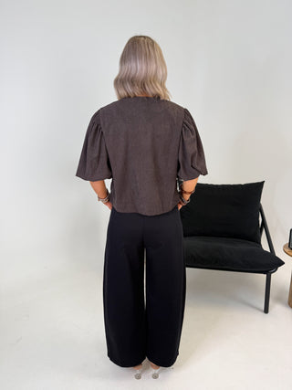Riva Corduroy Jacket - Brown