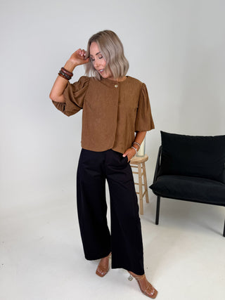 Riva Corduroy Jacket - Camel