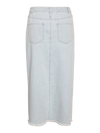Viviene Long Skirt - Light Blue Denim