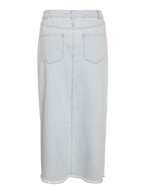 Viviene Long Skirt - Light Blue Denim