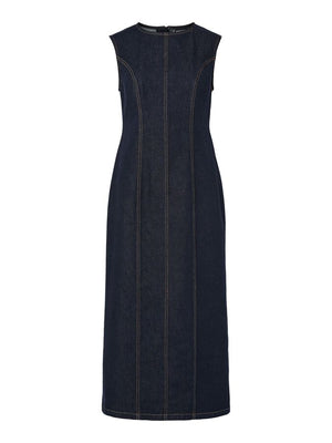 Franna Denim Midi Dress