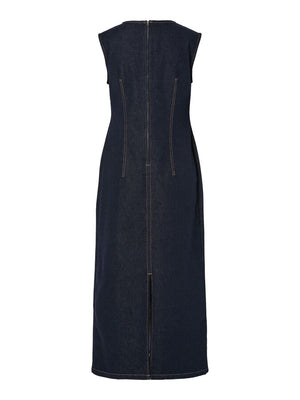 Franna Denim Midi Dress