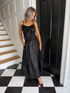 Zoya Sequin Skirt - Black