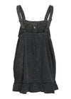 Oregon Acid Wash Denim Dress - Black