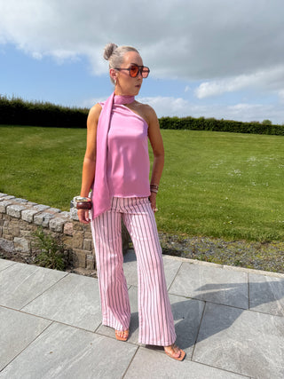 Yasannalina One Shoulder Top - Pink