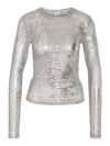 Lucia Mesh Top - Silver