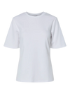 Skylar Split T-Shirt - White