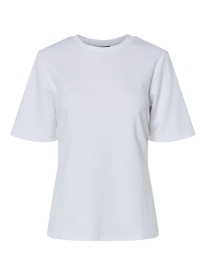 Skylar Split T-Shirt - White
