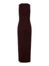 Melvia Knit Dress - Tawny Port