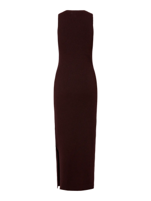Melvia Knit Dress - Tawny Port
