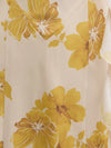 Rya Ruffle Midaxi Dress - Yellow Ochre Floral