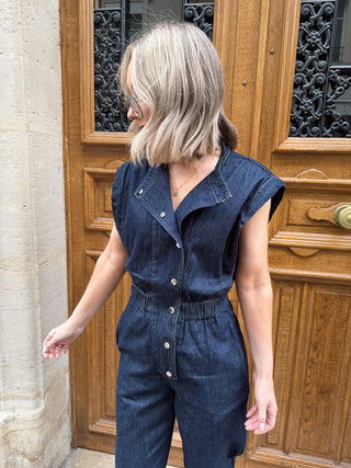 Cindy Jumpsuit - Dark Denim