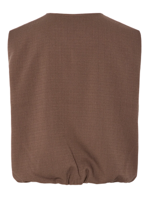 Faleah Vest - Chocolate