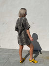 Maddie Shift Dress - Leopard