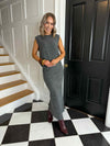 Jiko Knitted Tank - Medium Grey